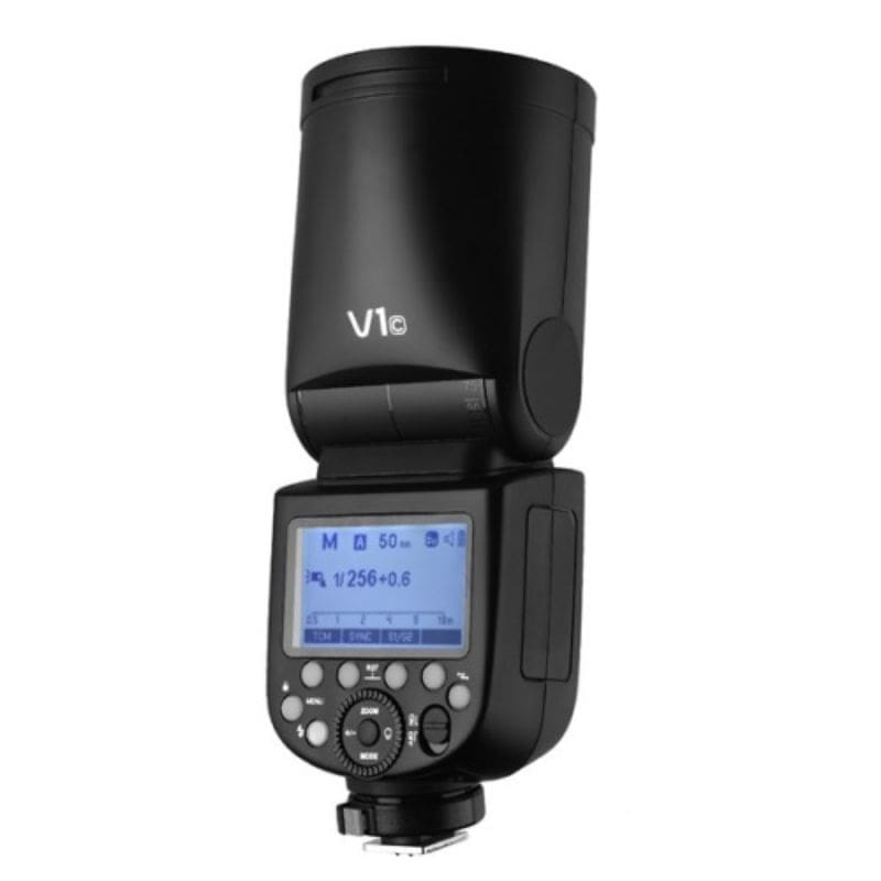 V1C - Round head flash with battery for Canon